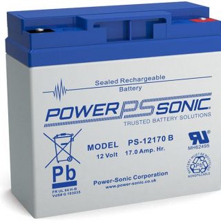 Manifesteren kraam Misverstand Power Sonic PS 12170 B, 12V 17Ah, loodaccu, € 59,90 - Accuvoordeel.com
